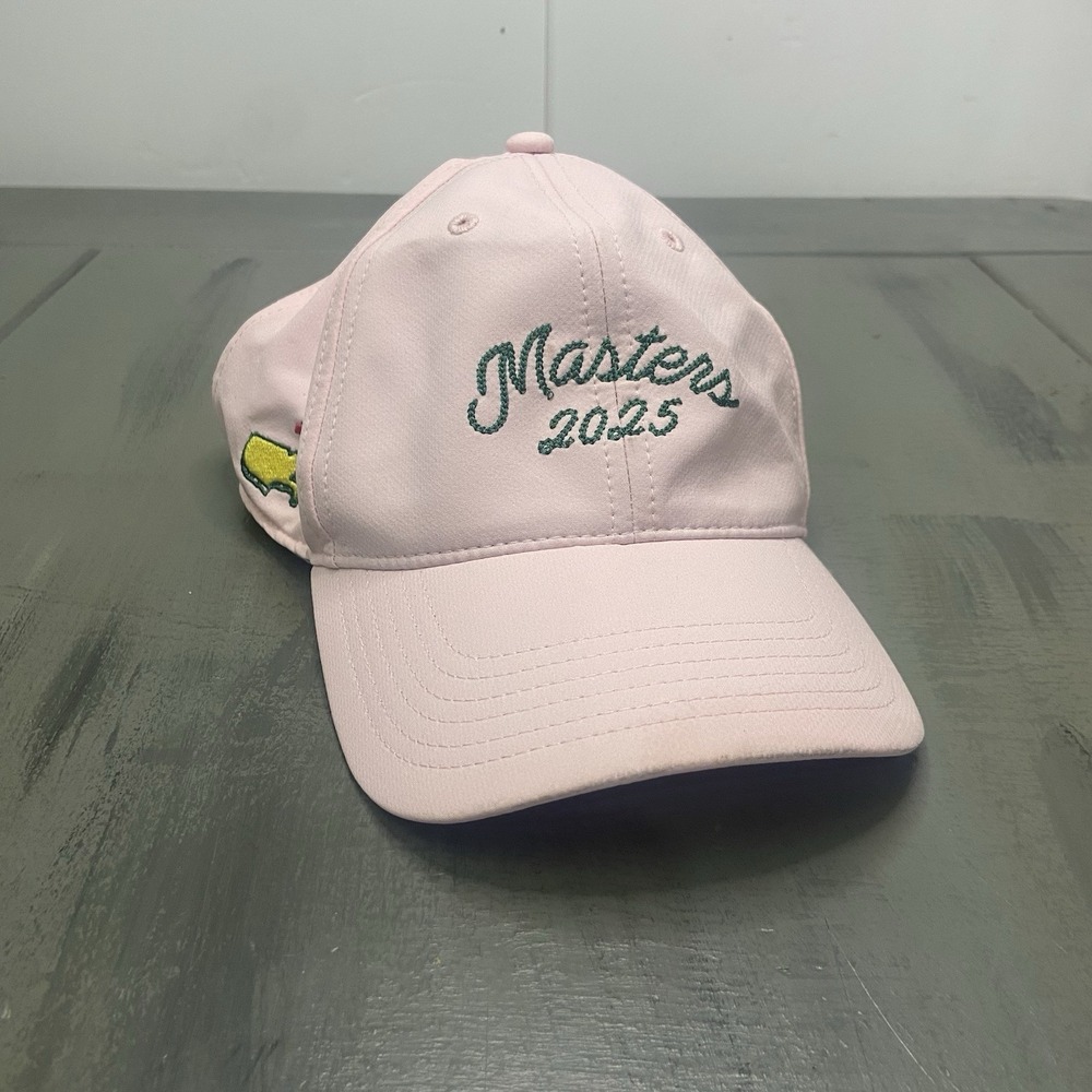 2025 Masters Hat Youth Light Pastel Pink Ahead Augusta Georgia